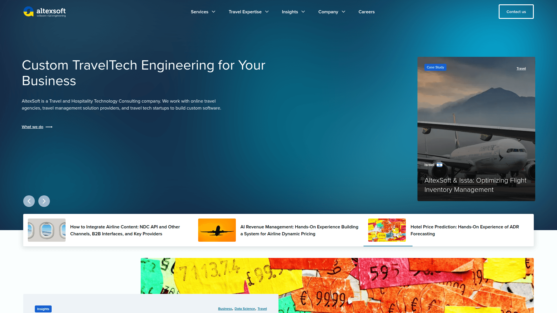 AltexSoft website screenshot