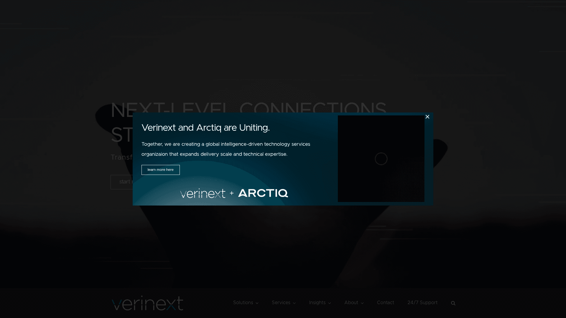 Anexinet website screenshot