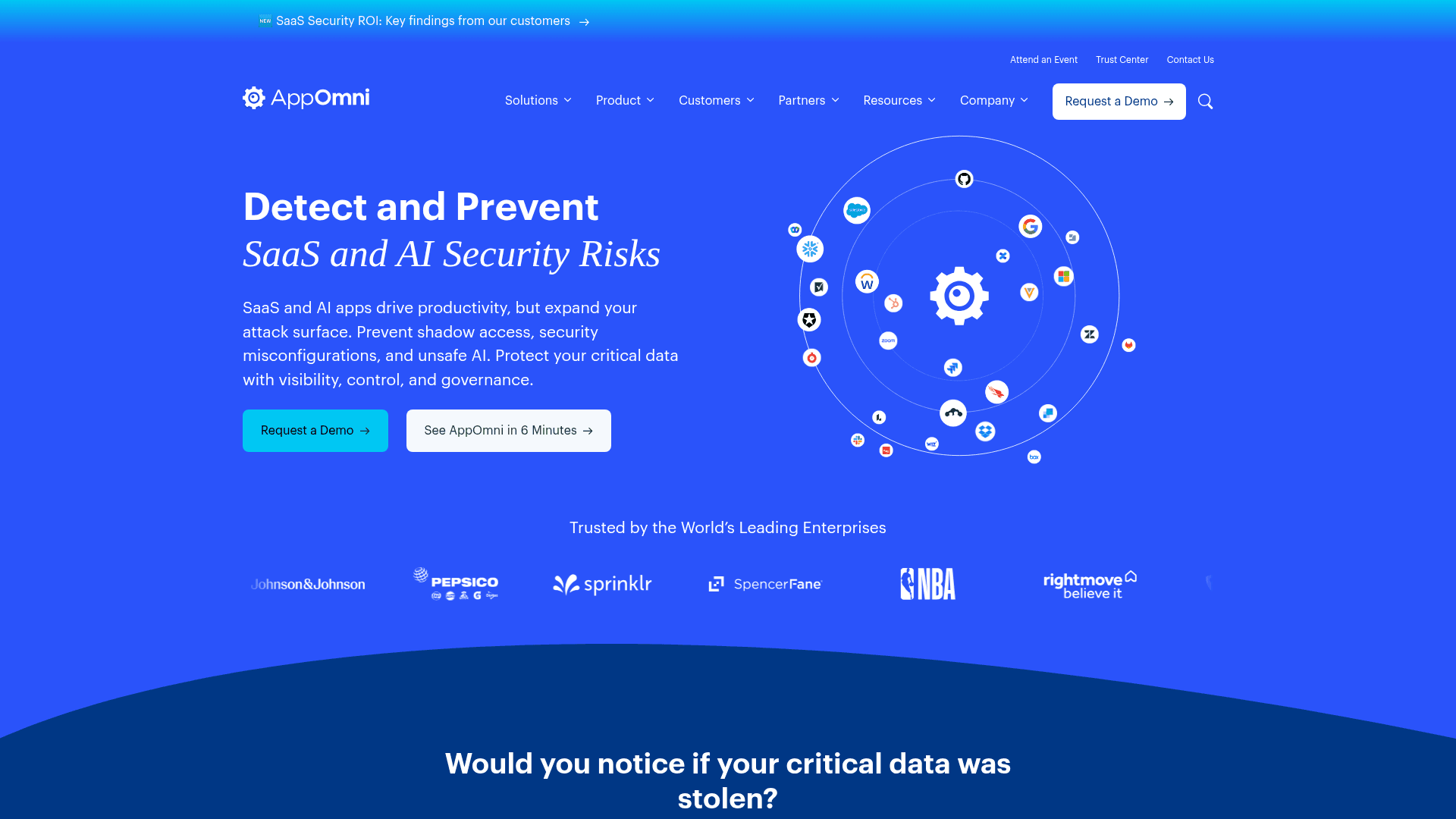 AppOmni website screenshot