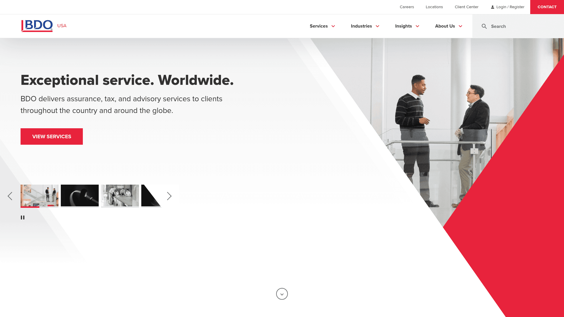 BDO Digital website screenshot