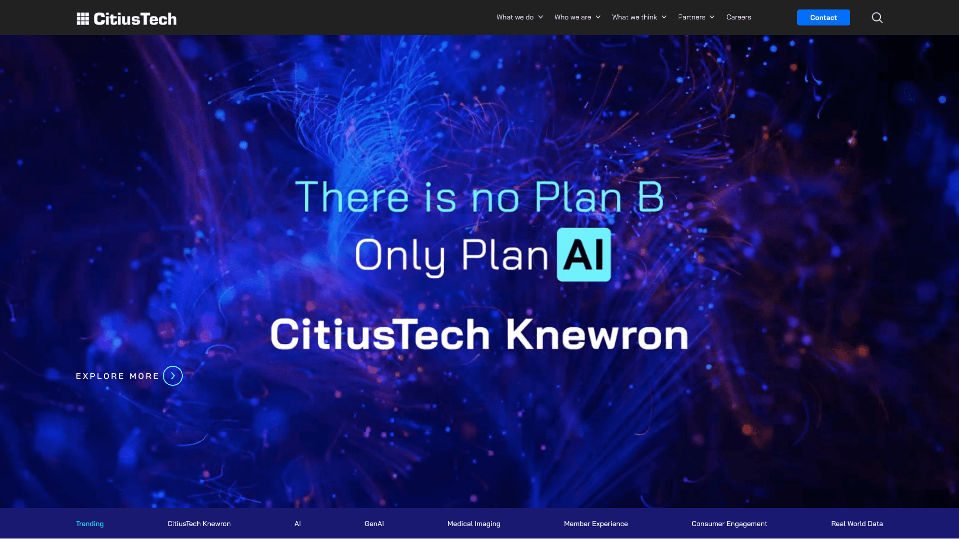 CitiusTech website screenshot