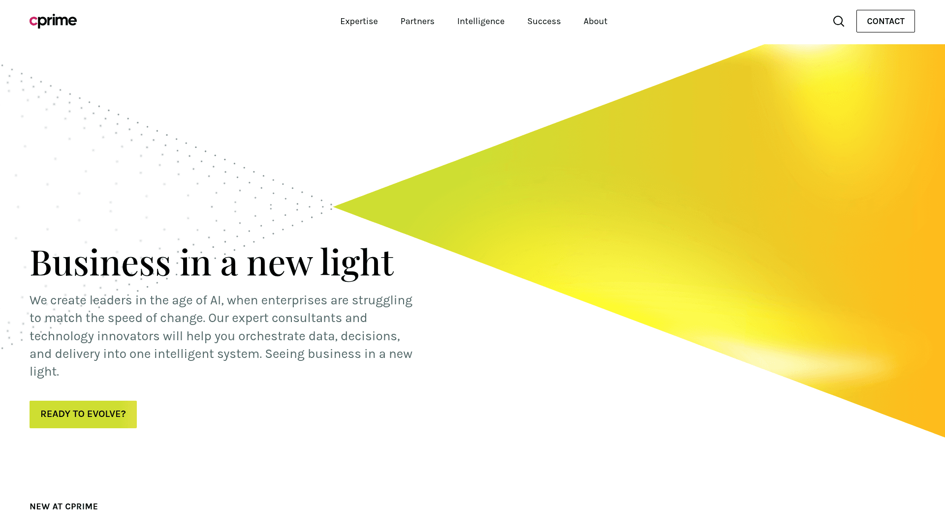 Cprime website screenshot