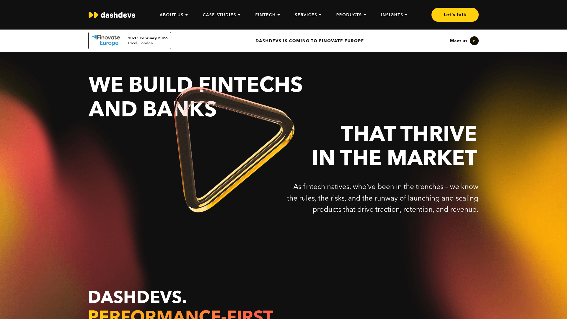 Dashdevs website screenshot