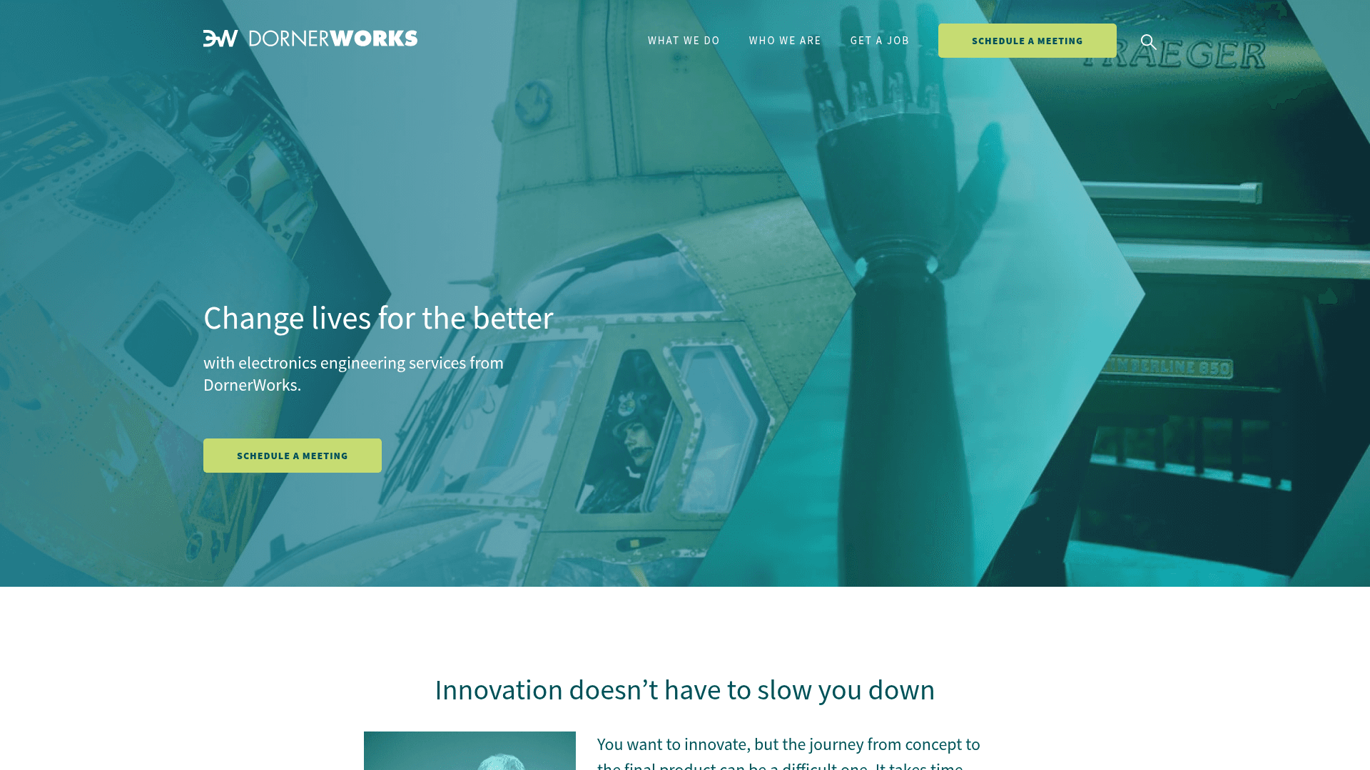 DornerWorks website screenshot