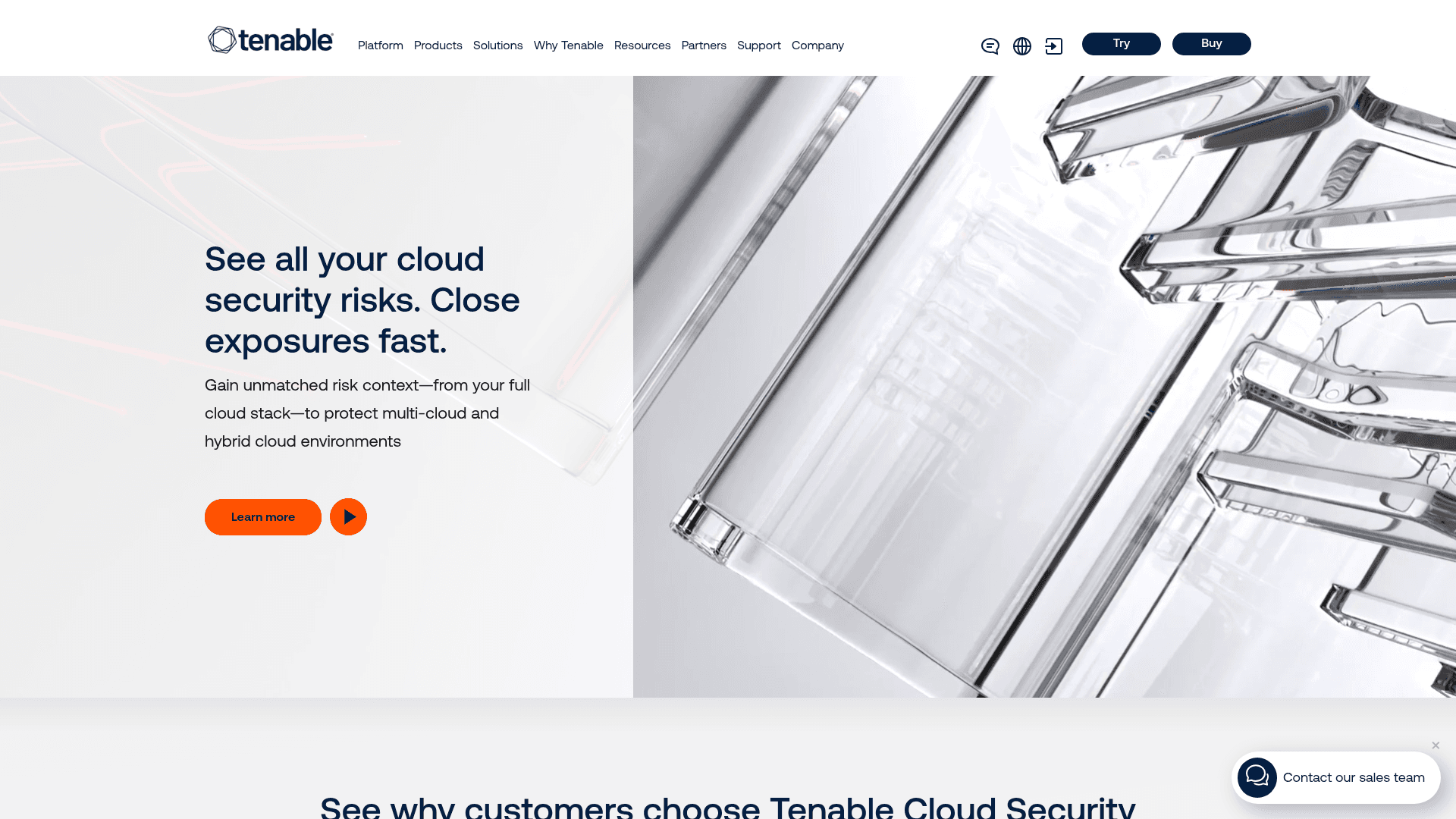 Ermetic website screenshot