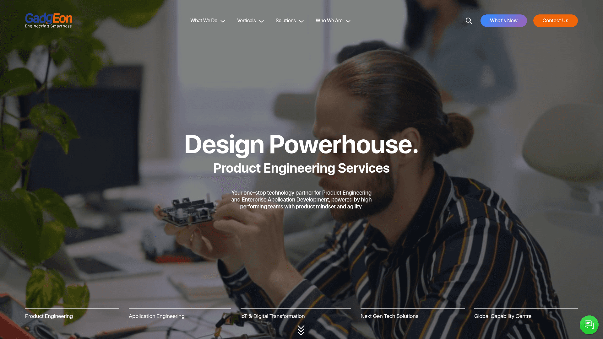 Gadgeon Systems website screenshot
