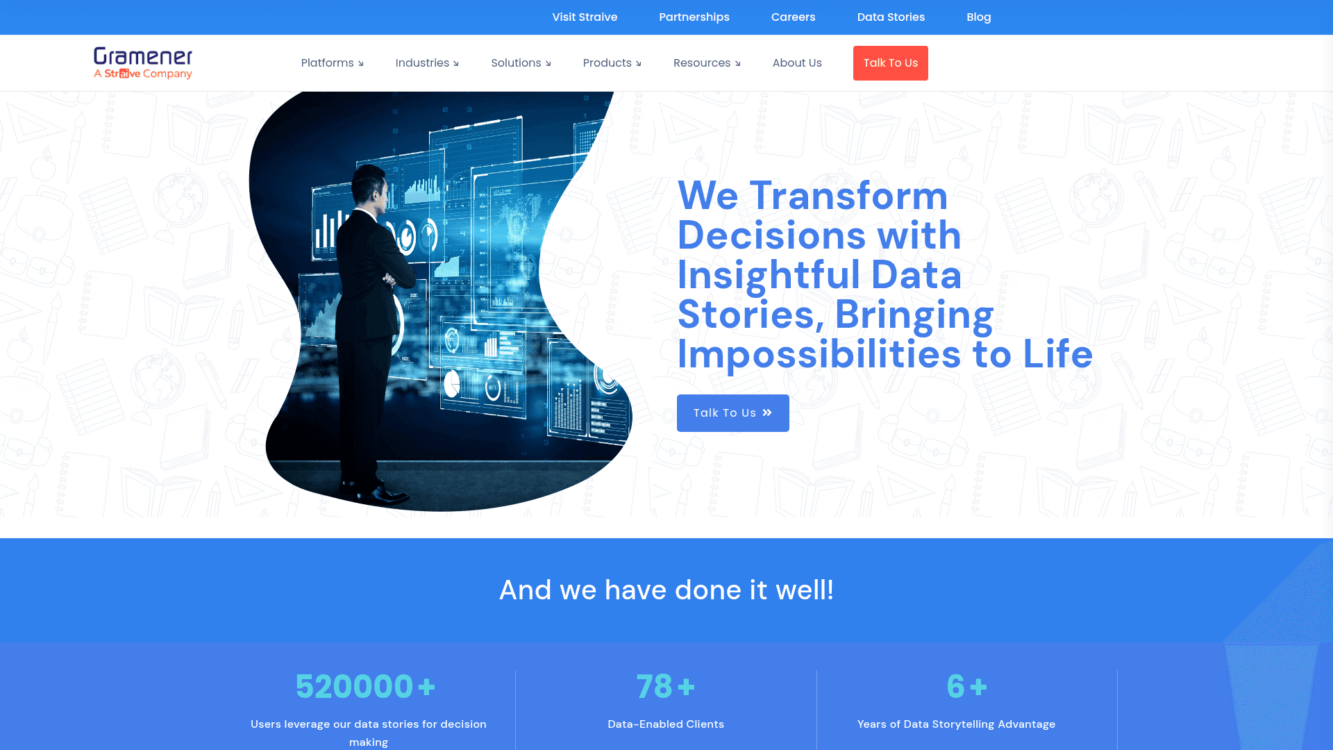 Gramener website screenshot