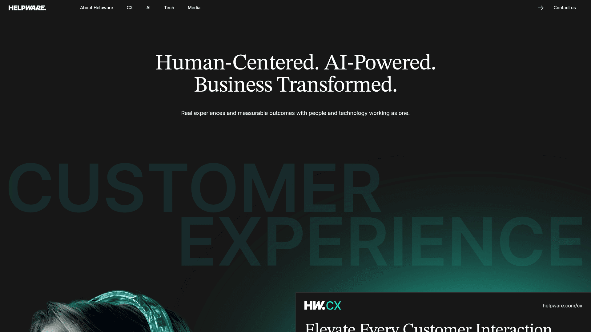 Helpware Tech website screenshot