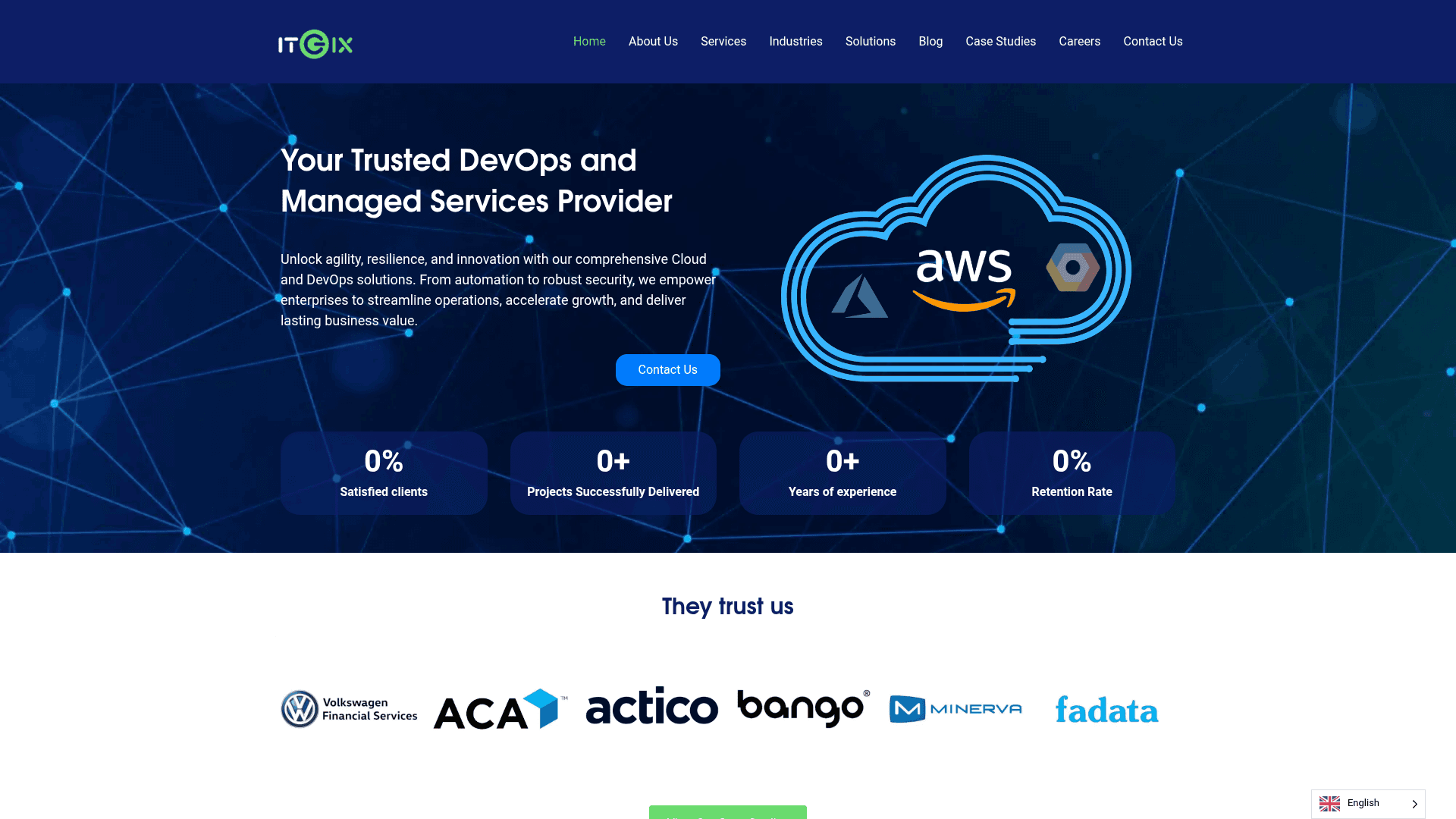 ITGix website screenshot