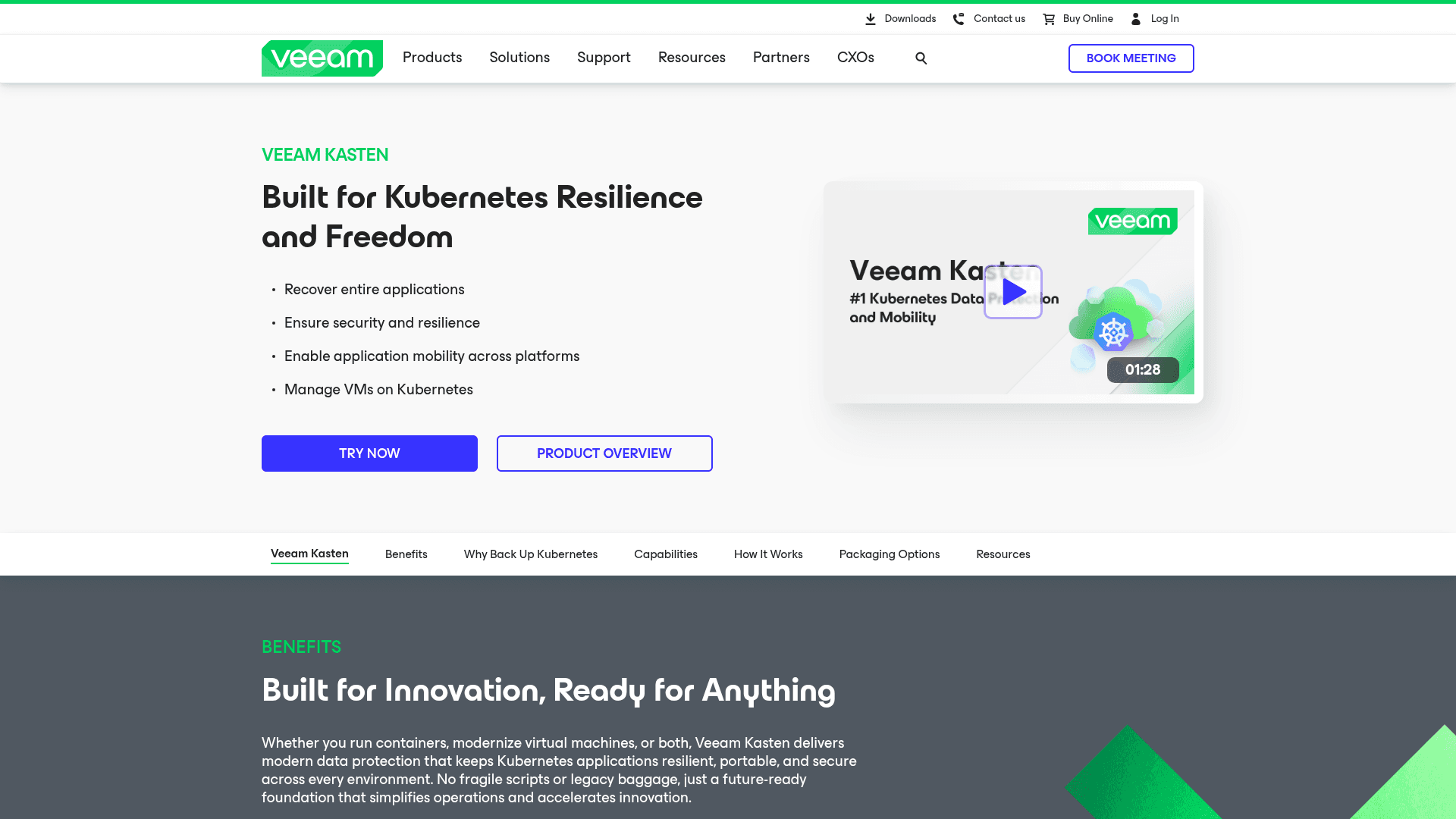 Kasten website screenshot