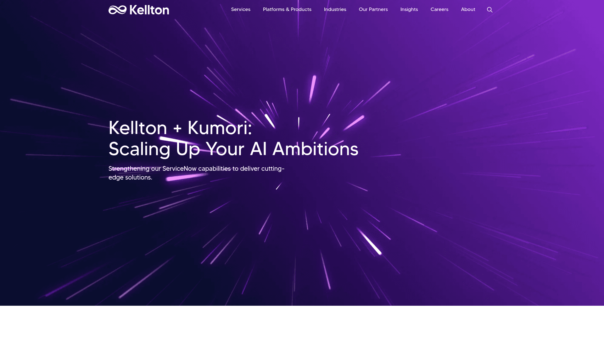 Kellton website screenshot