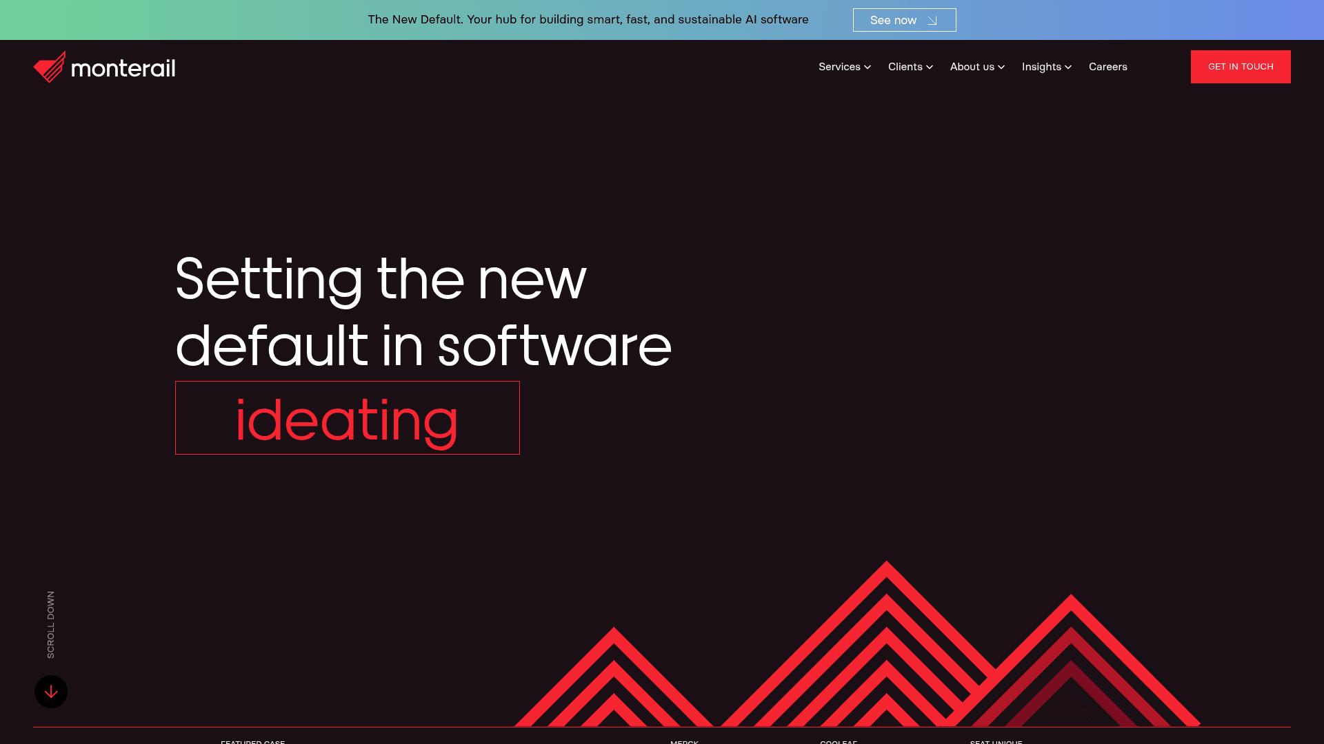 Monterail website screenshot