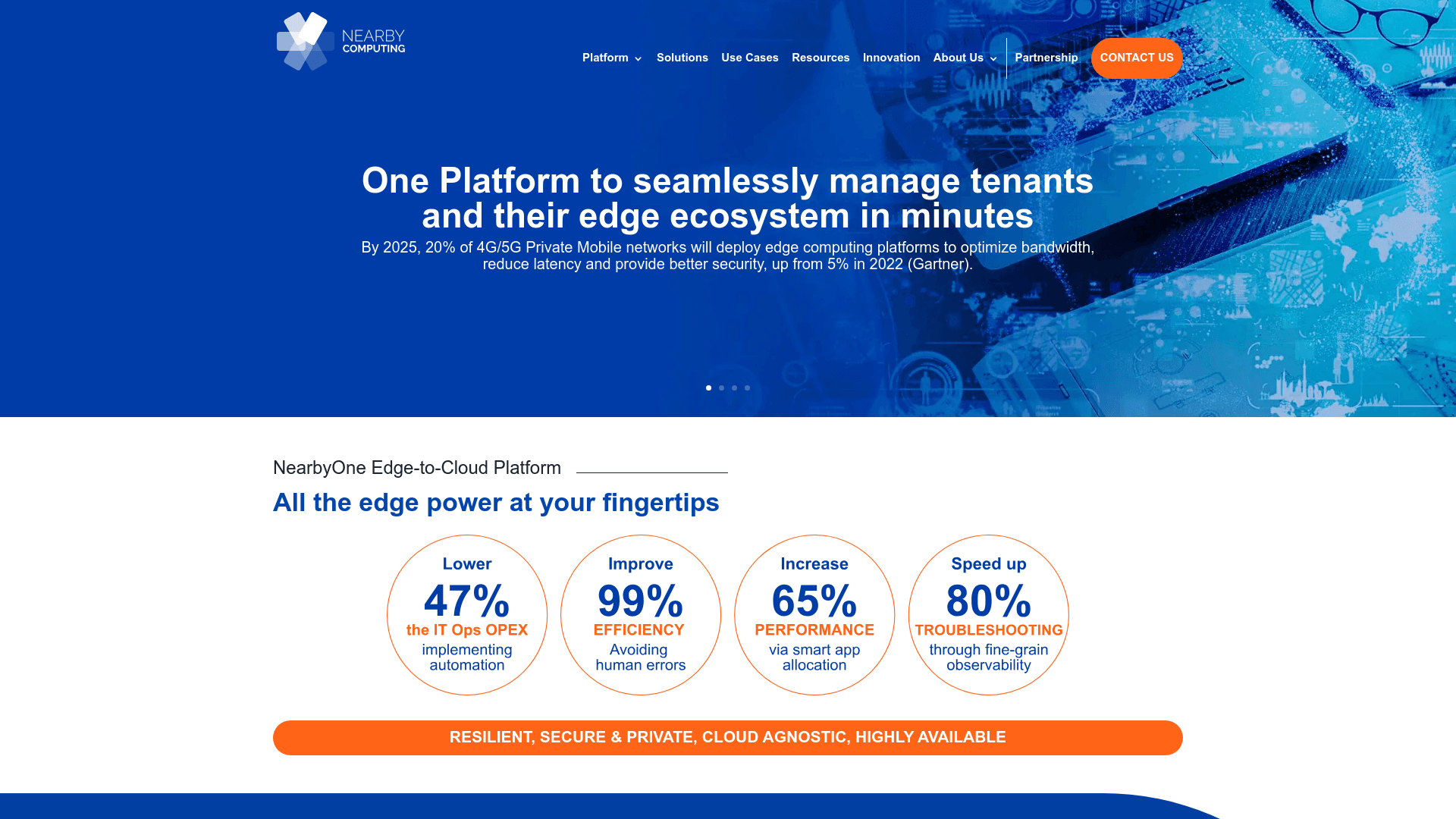 Nearby Computing website screenshot
