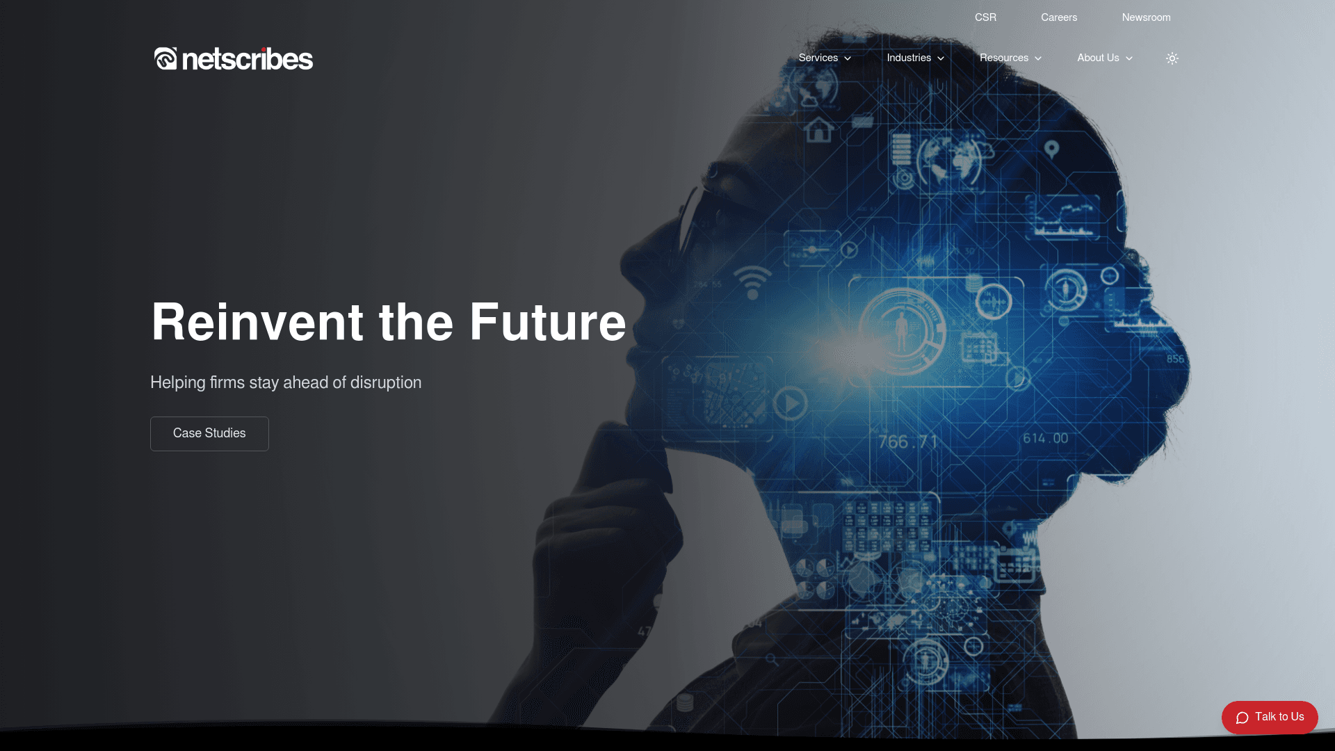 Netscribes website screenshot