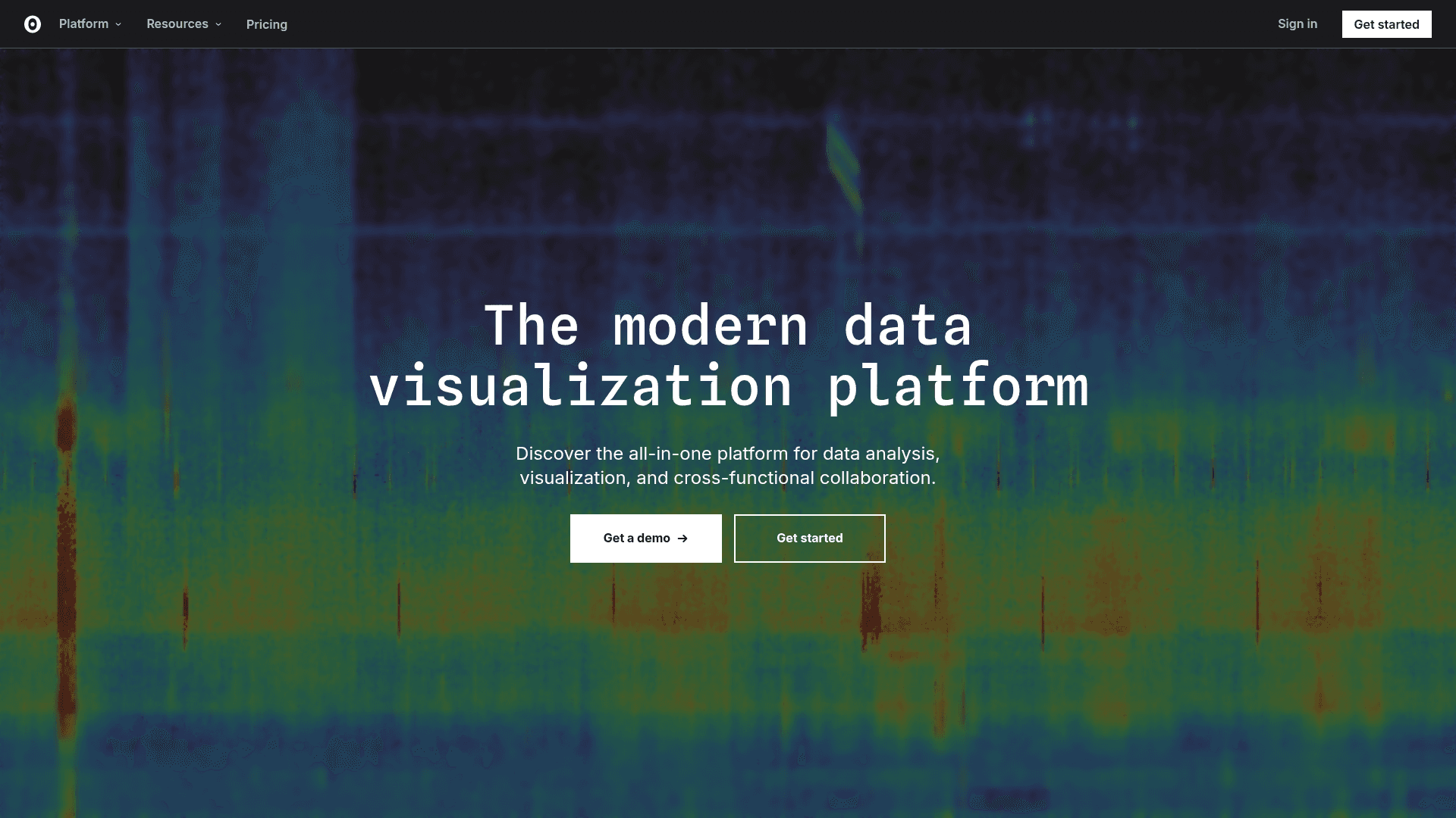 Observable website screenshot
