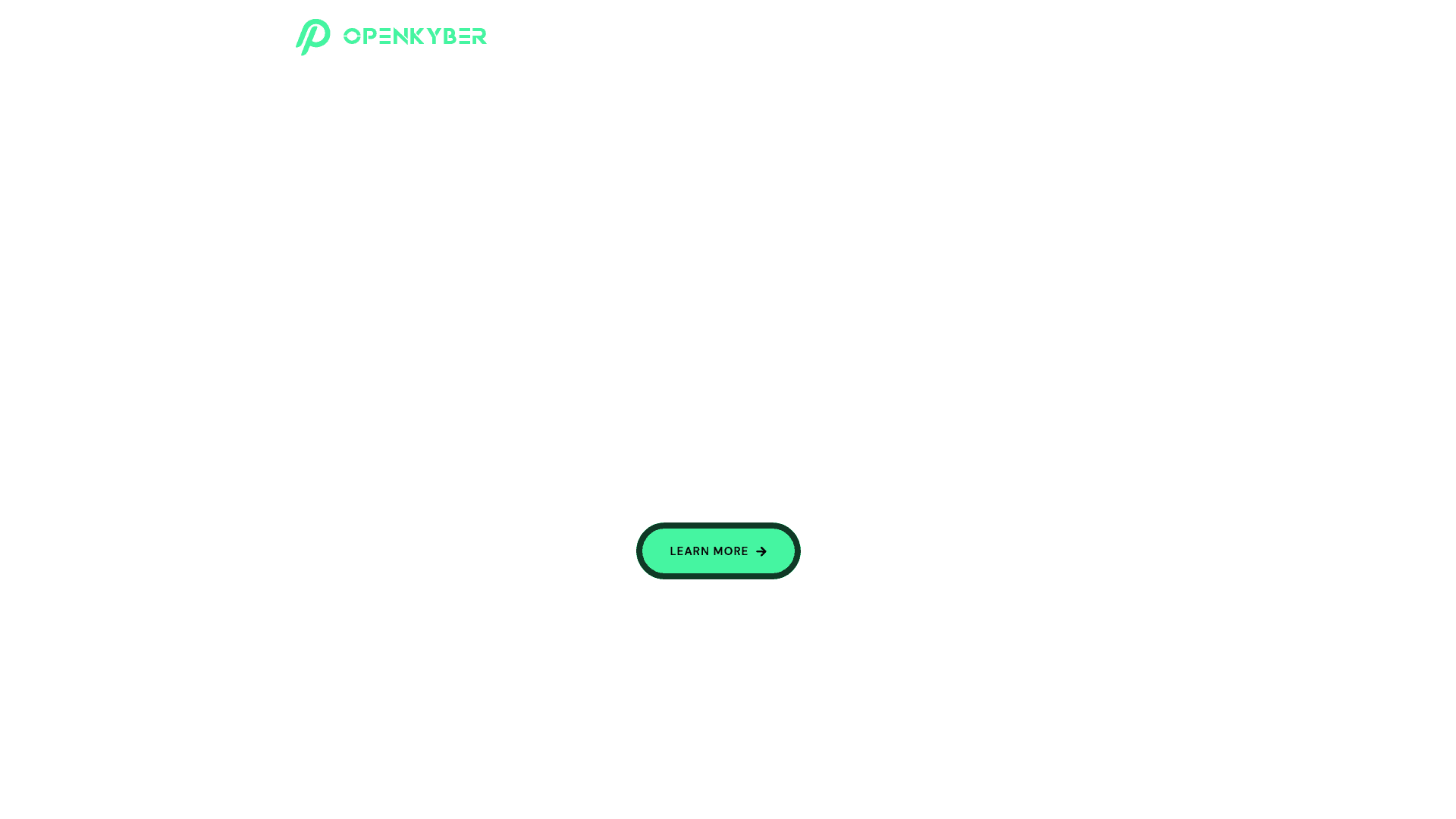 Openkyber website screenshot