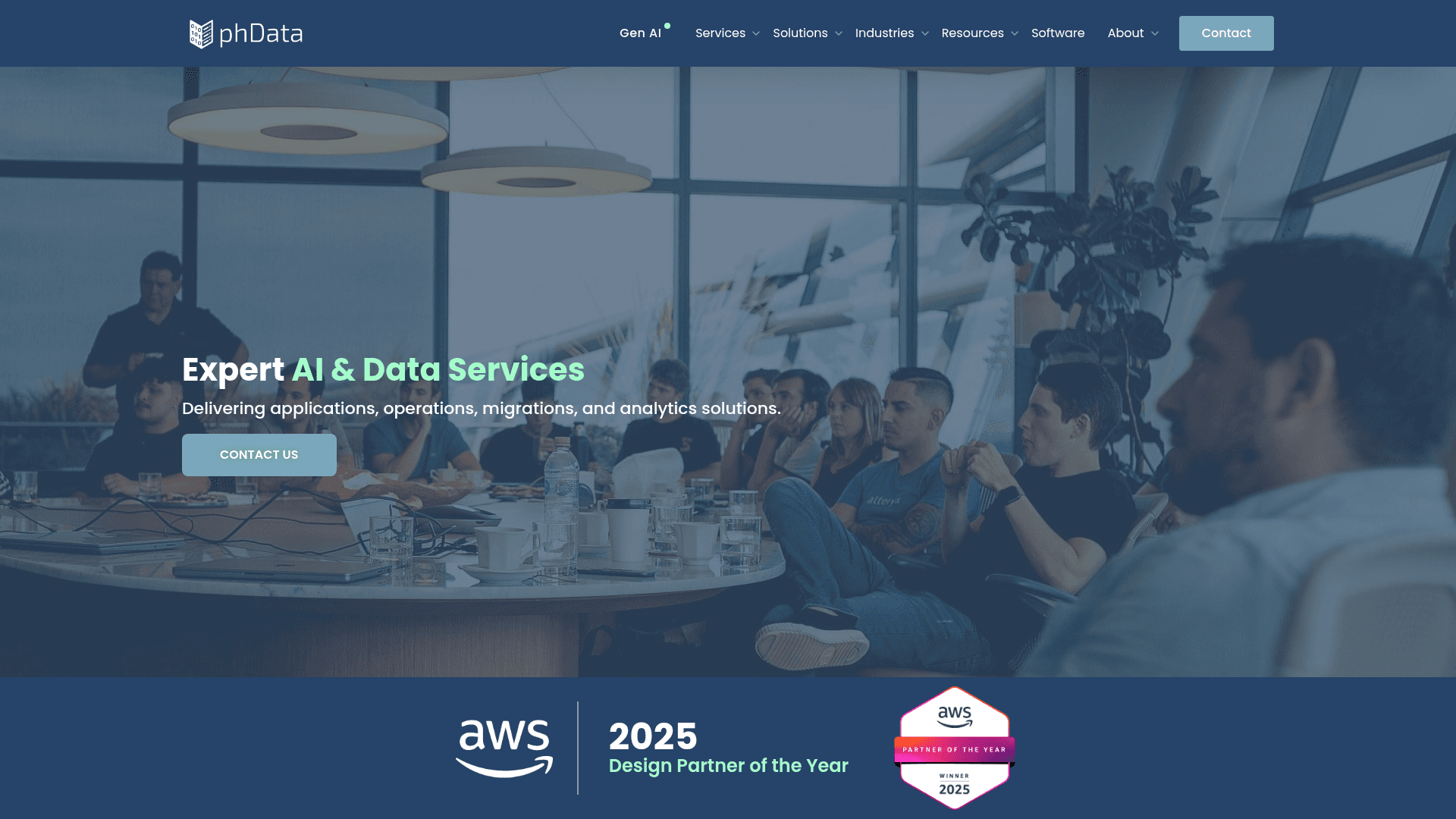 phData website screenshot