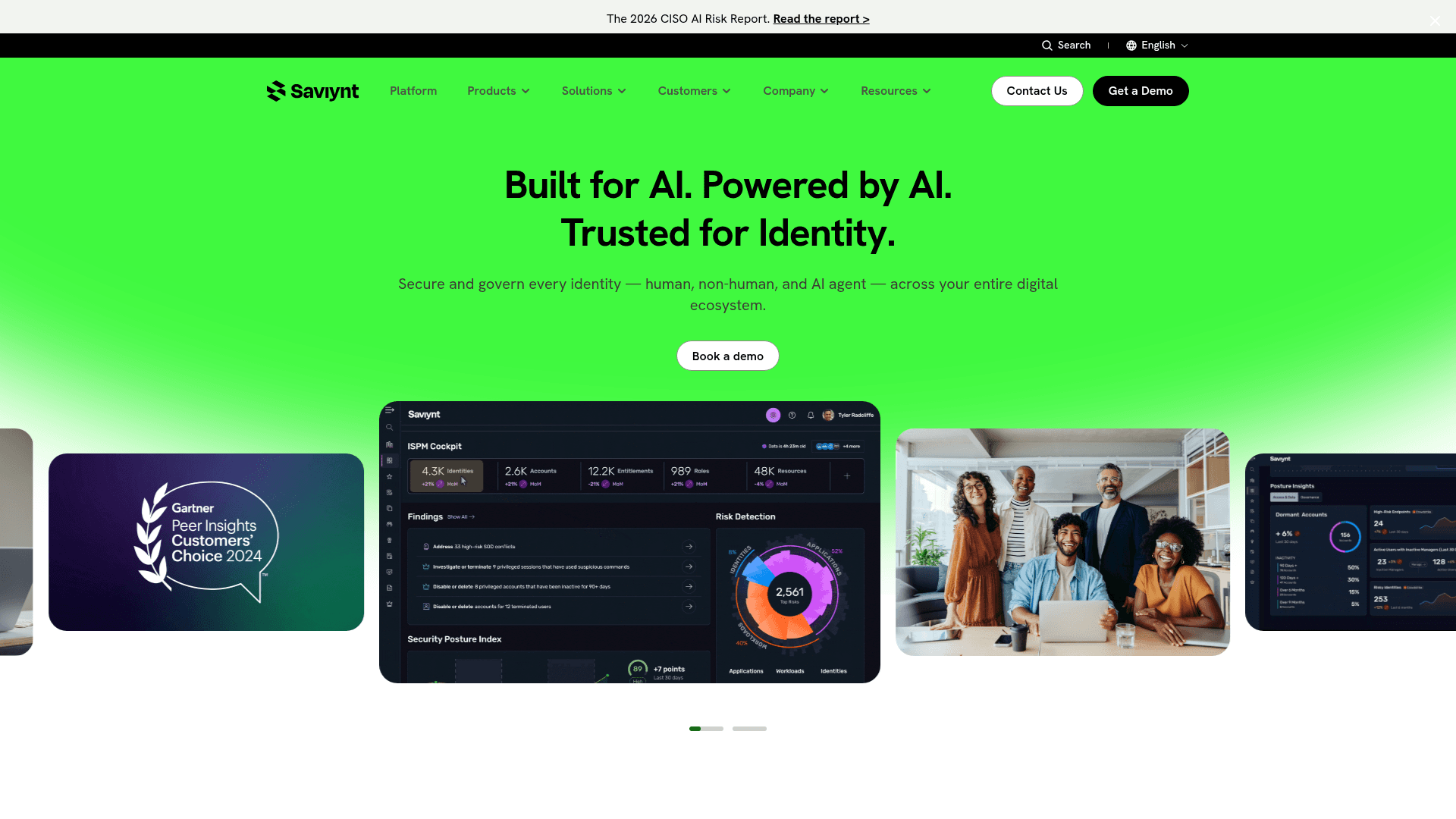 Saviynt website screenshot