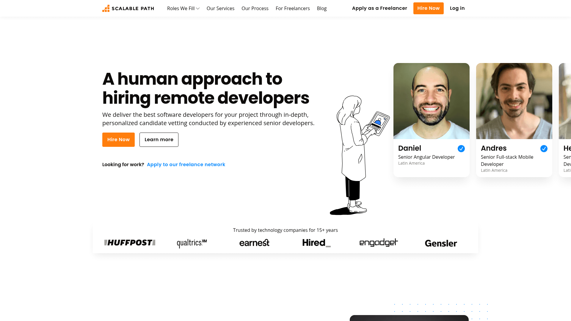 Scalable Path website screenshot