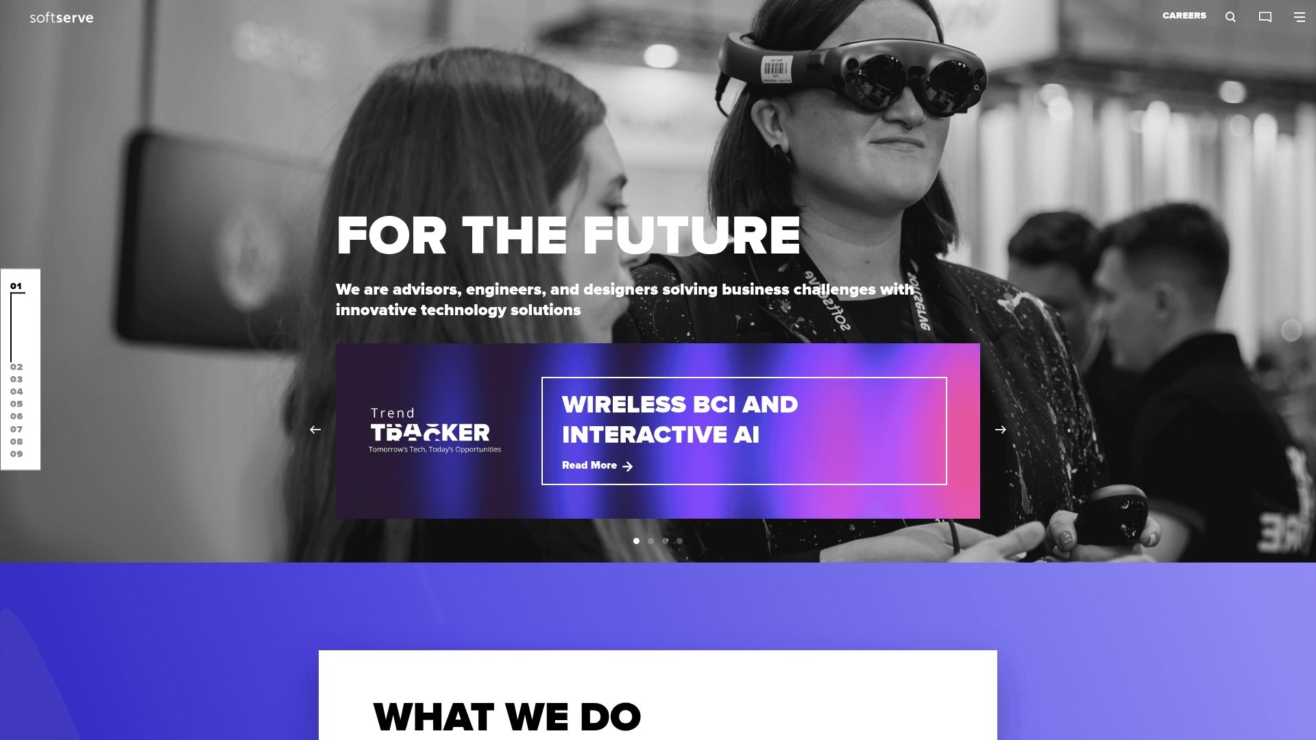 SoftServe website screenshot