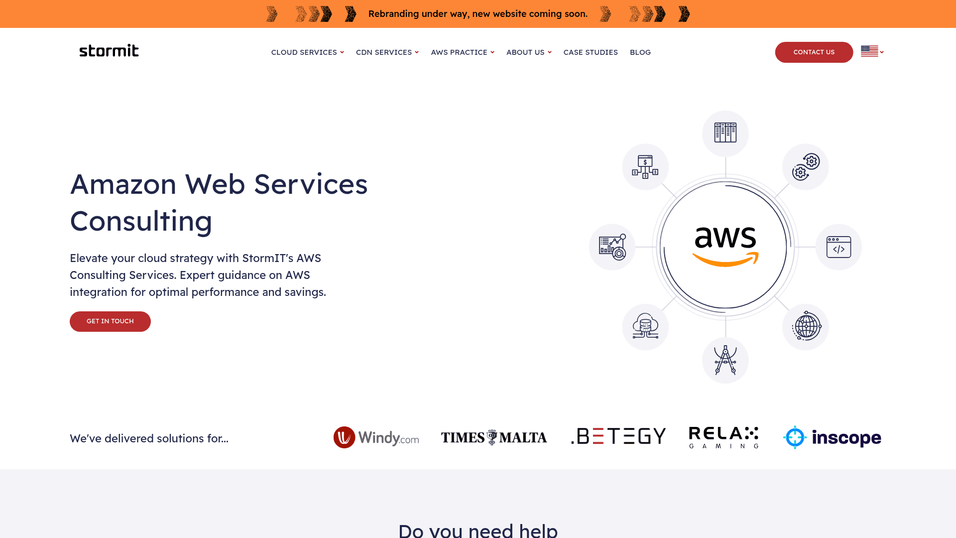 StormIT website screenshot