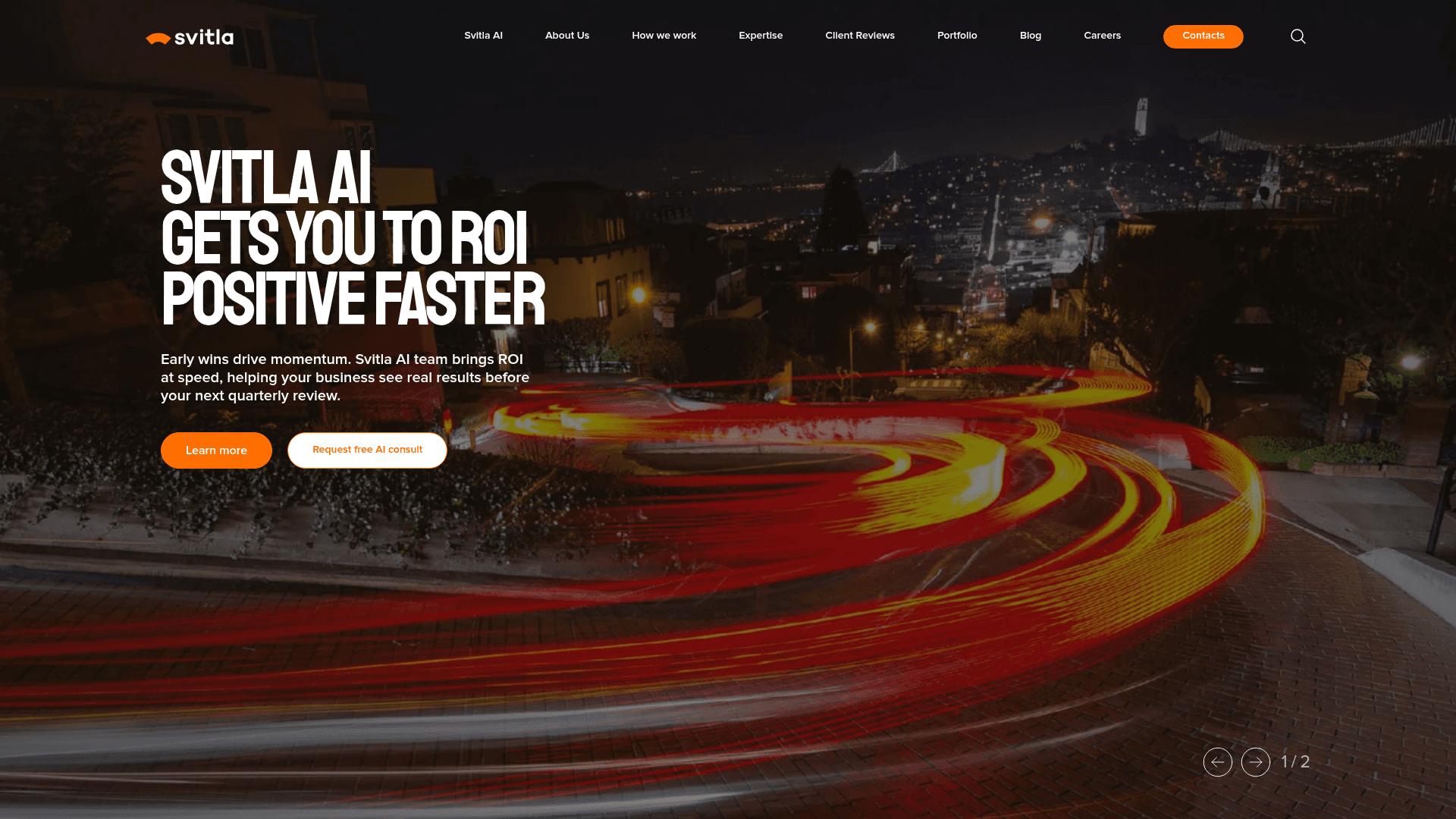 Svitla Systems website screenshot