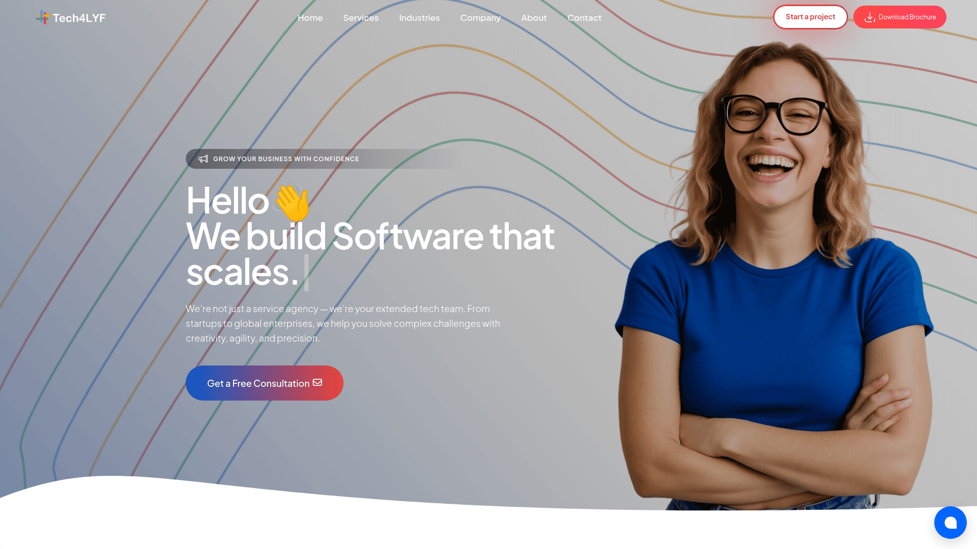 Tech4LYF website screenshot