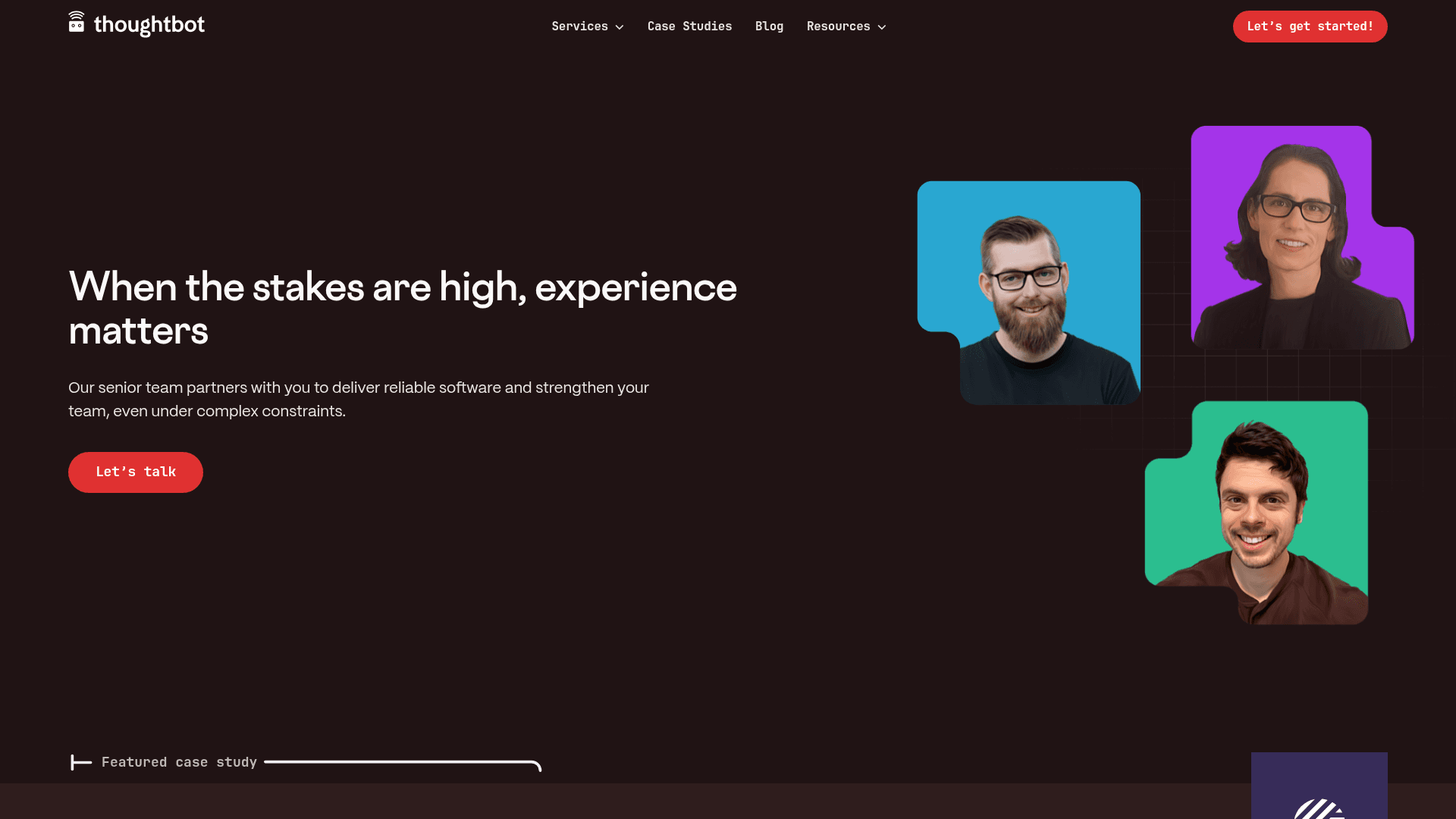 Thoughtbot website screenshot