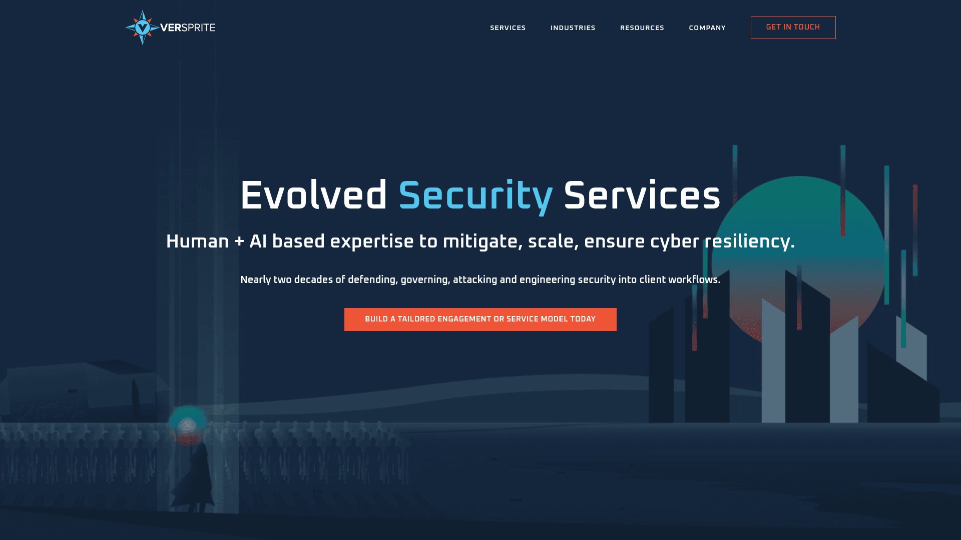 VerSprite website screenshot