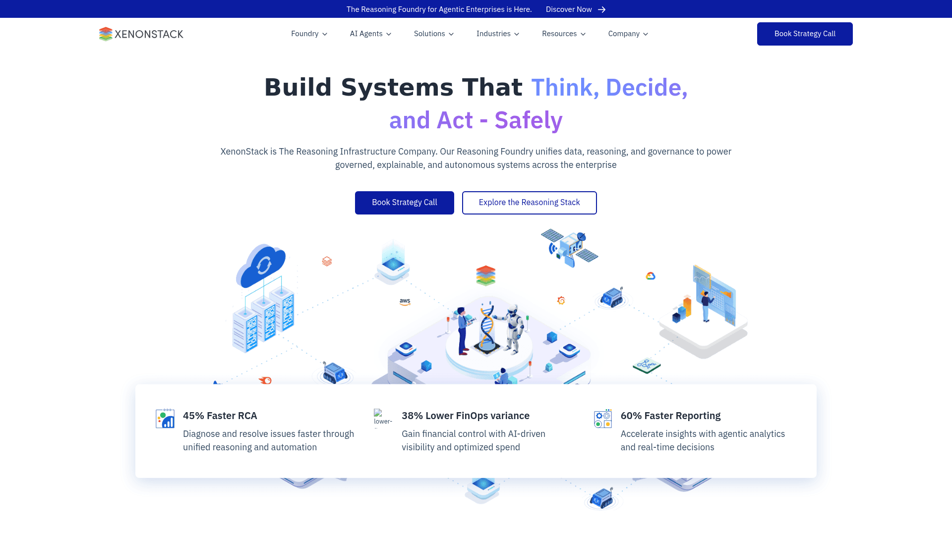 XenonStack website screenshot