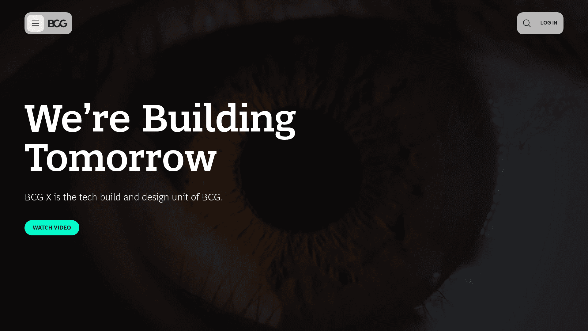 BCG X website screenshot