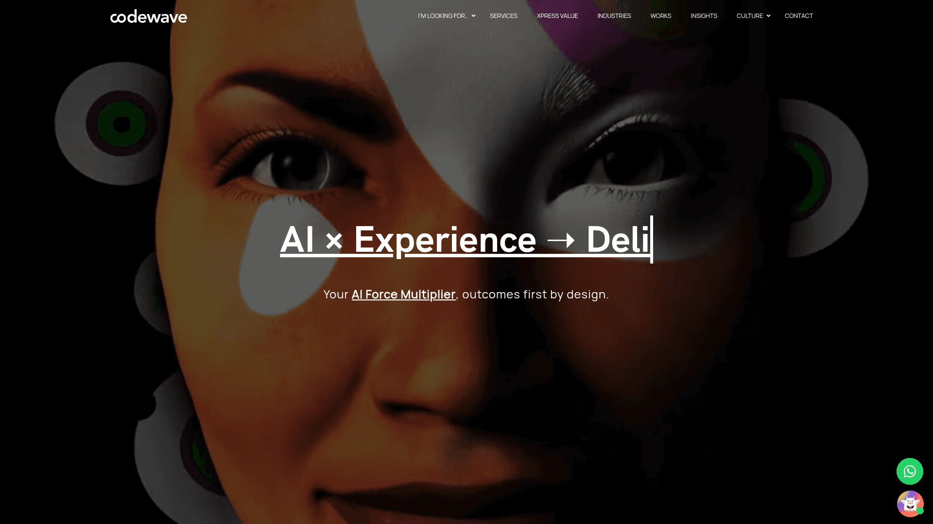 Codewave Technologies website screenshot