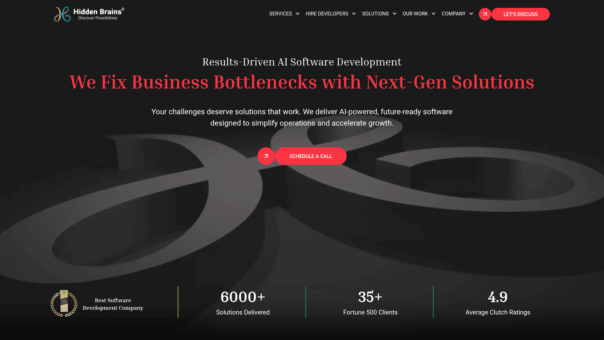 Hidden Brains website screenshot