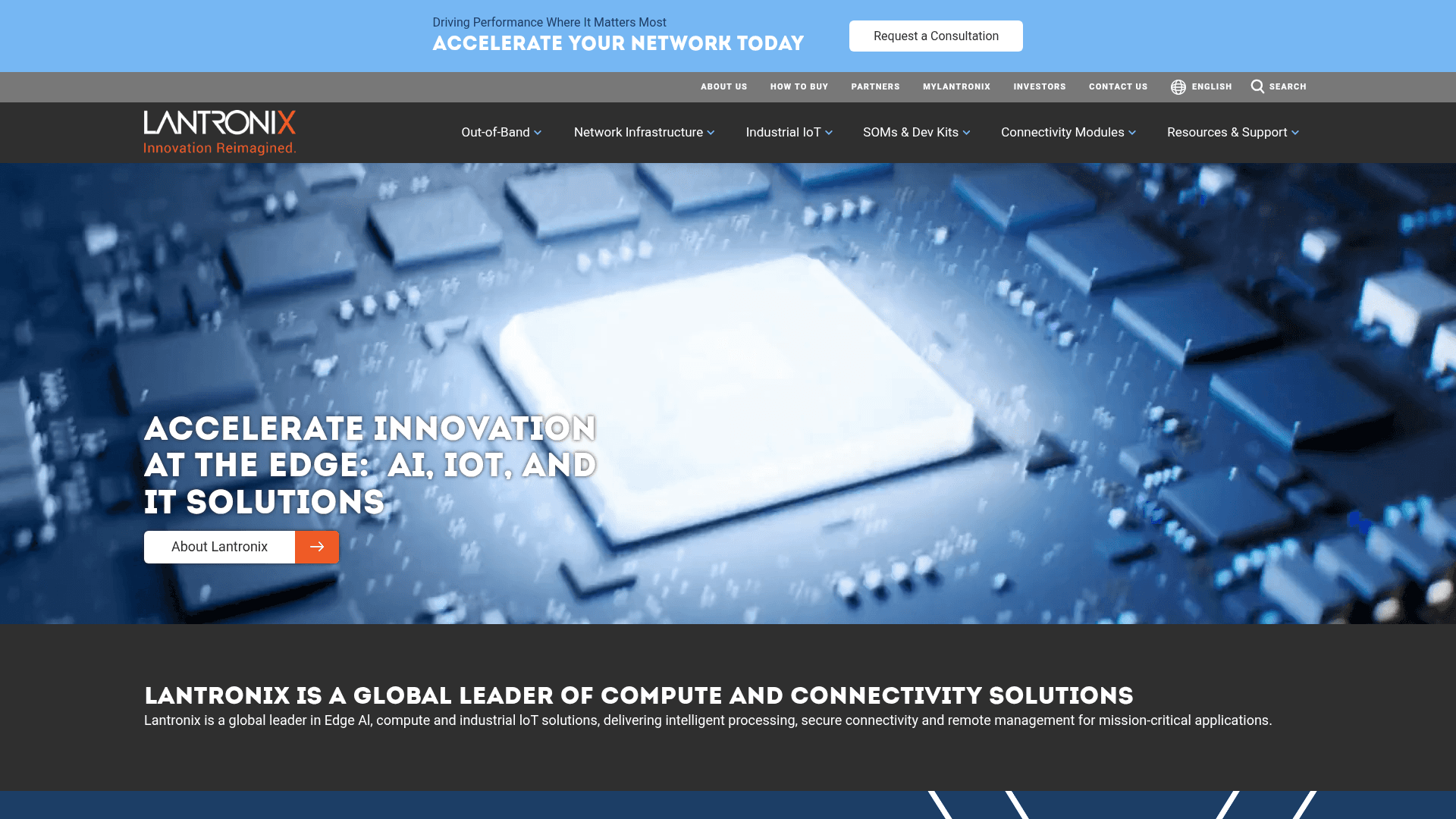 Intrinsyc Technologies (now Lantronix) website screenshot