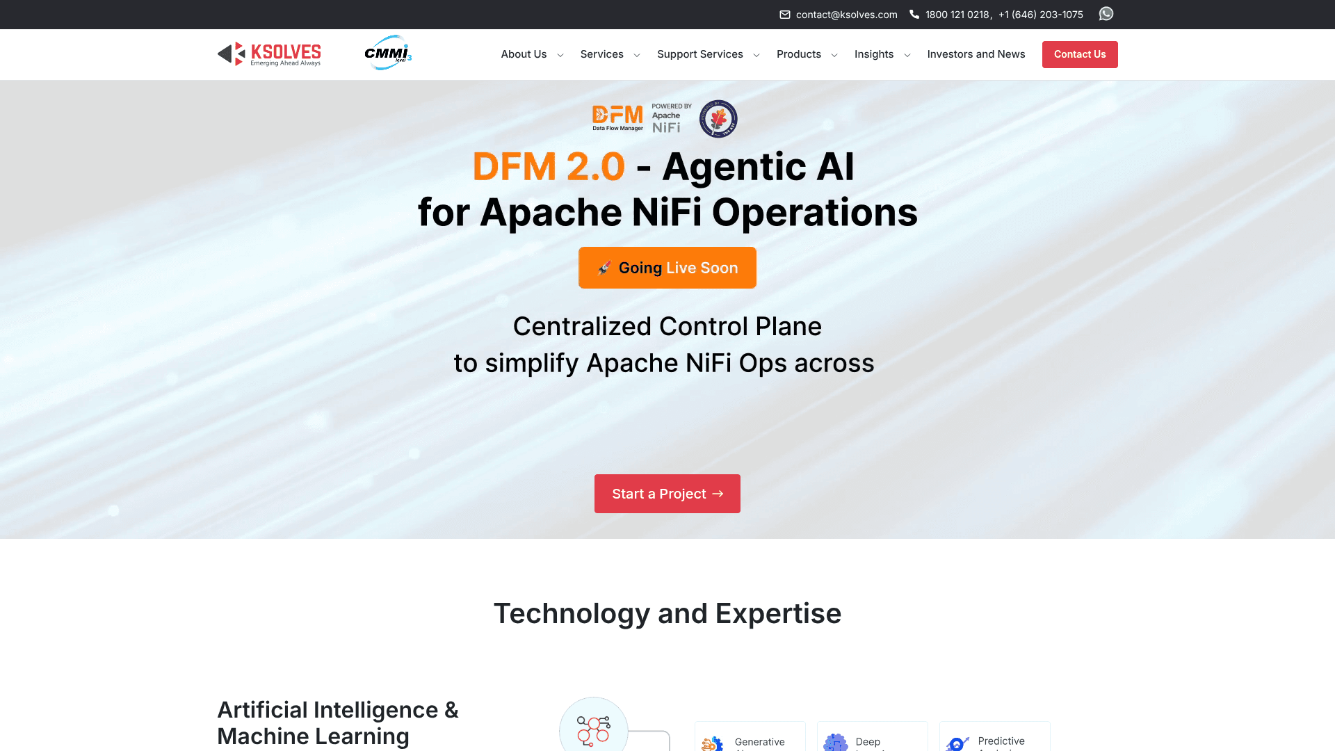 Ksolves website screenshot