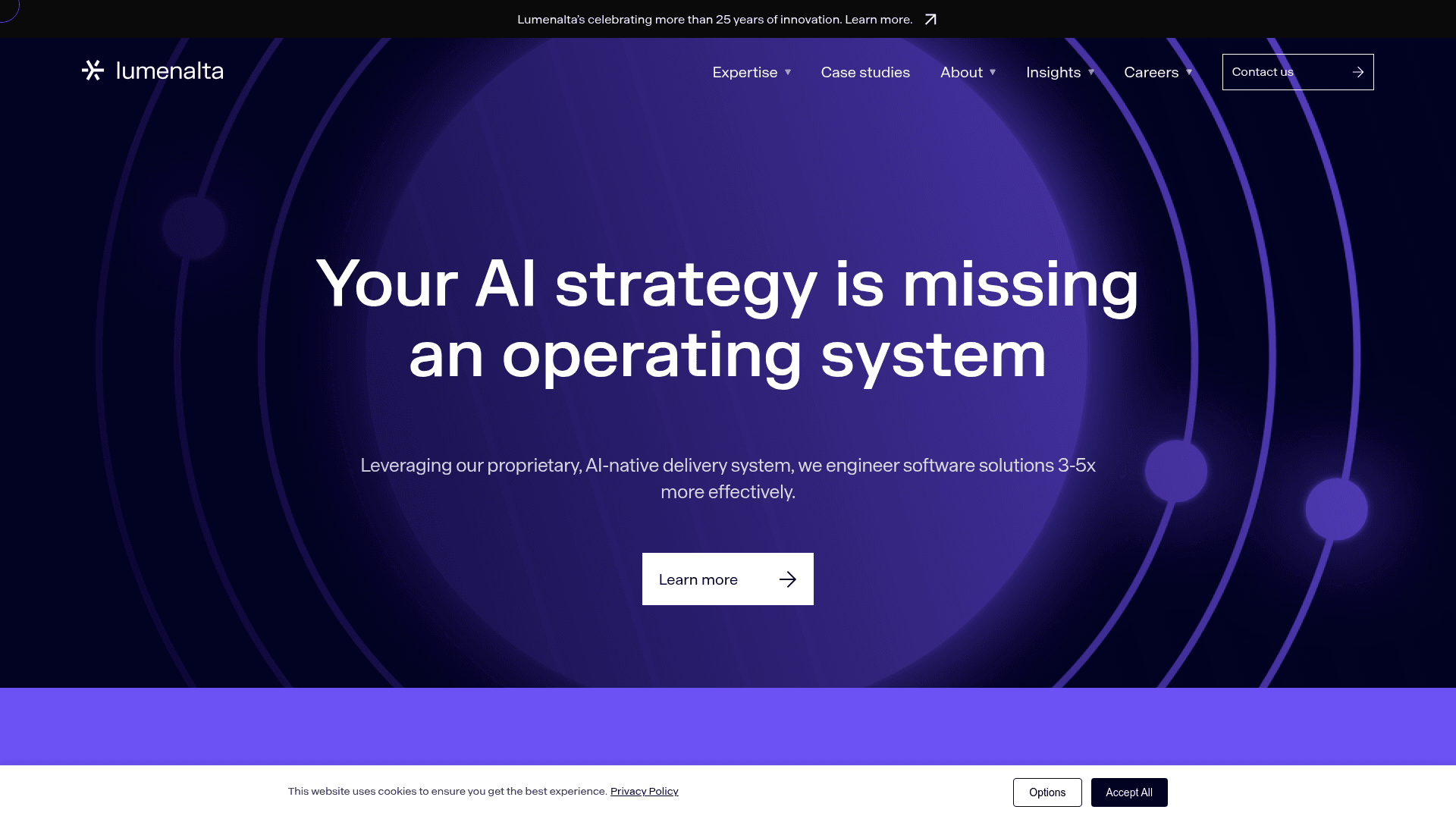 Lumenalta website screenshot