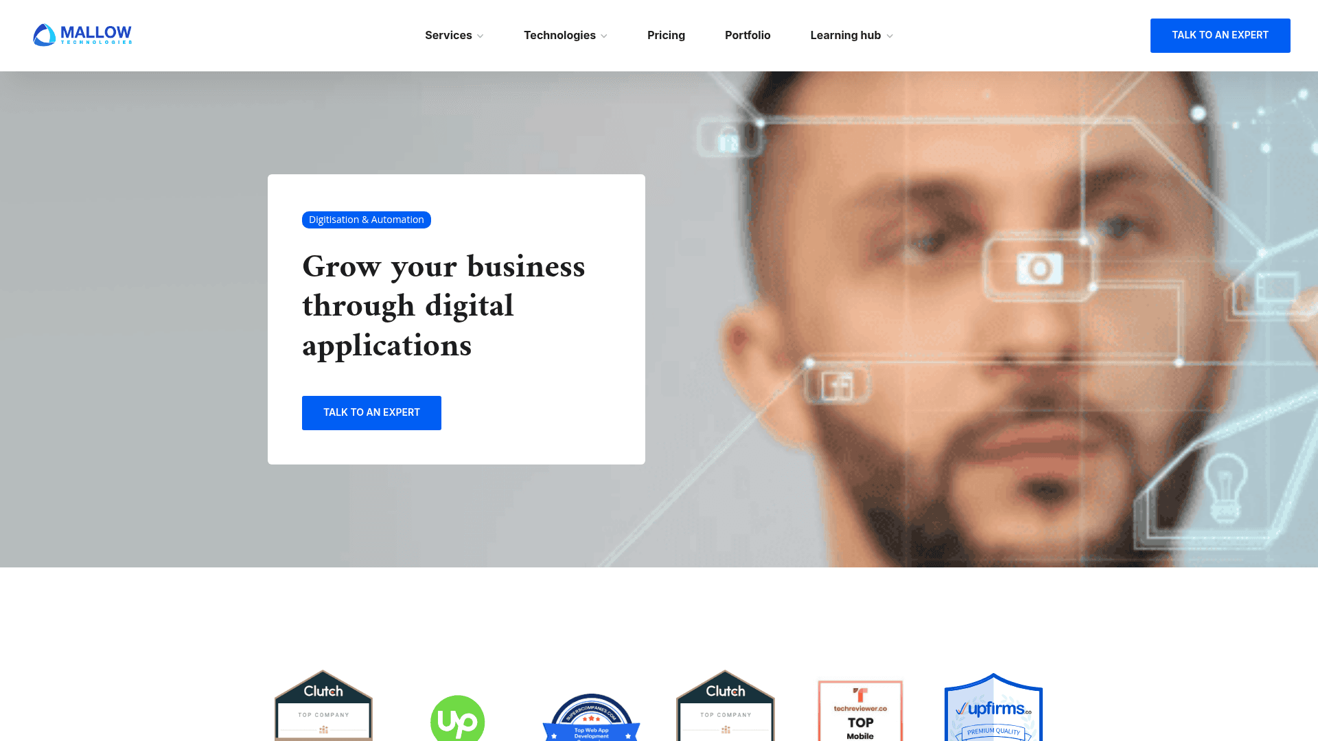Mallow Technologies website screenshot