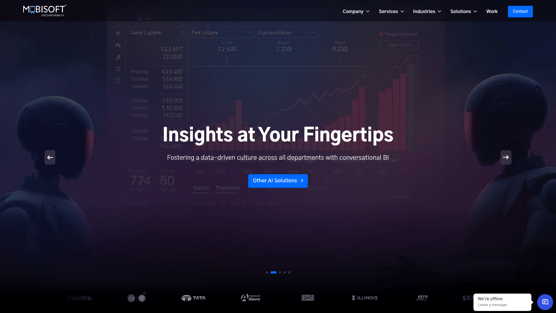 Mobisoft Infotech website screenshot