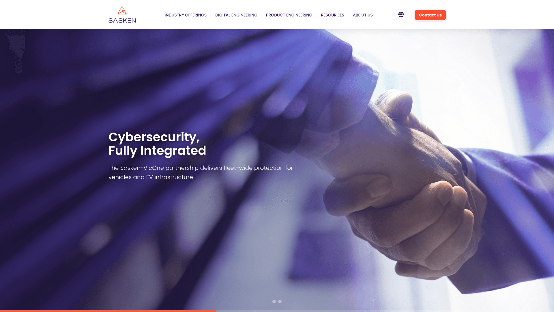 Sasken Technologies website screenshot