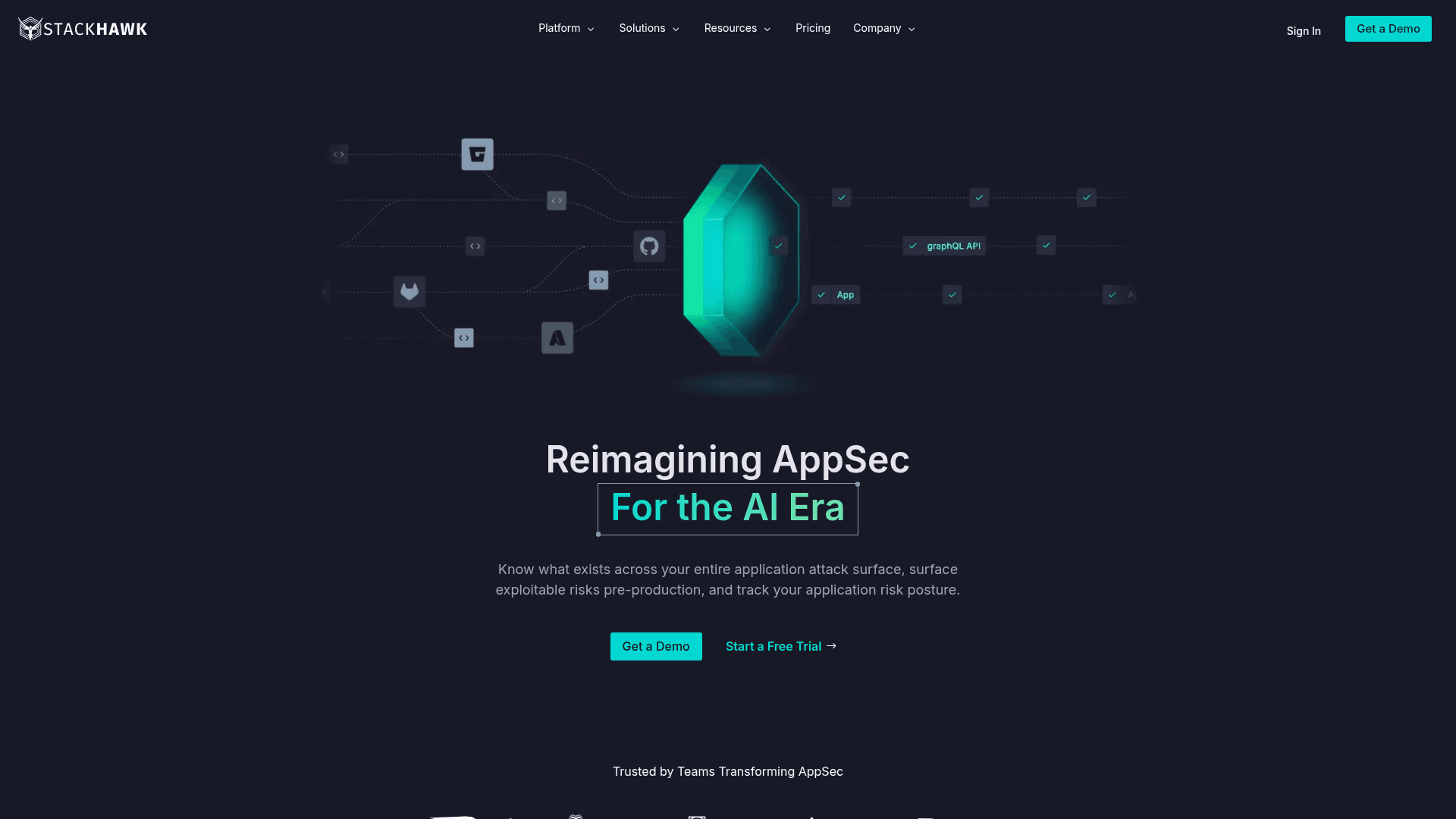 StackHawk website screenshot