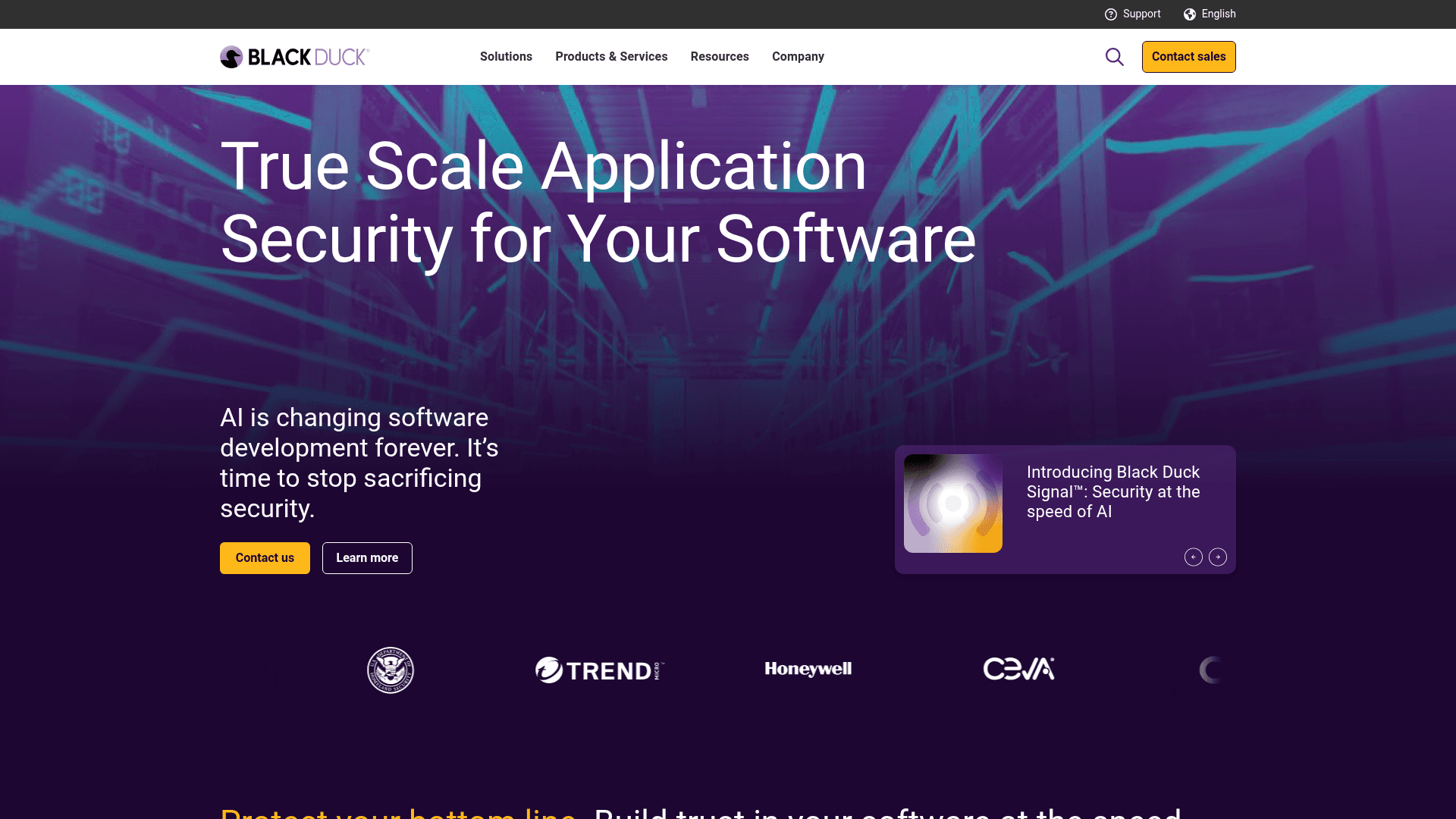 Synopsys Software Integrity Group website screenshot
